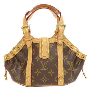 Louis Vuitton Theda Handbag Canvas Monogram
